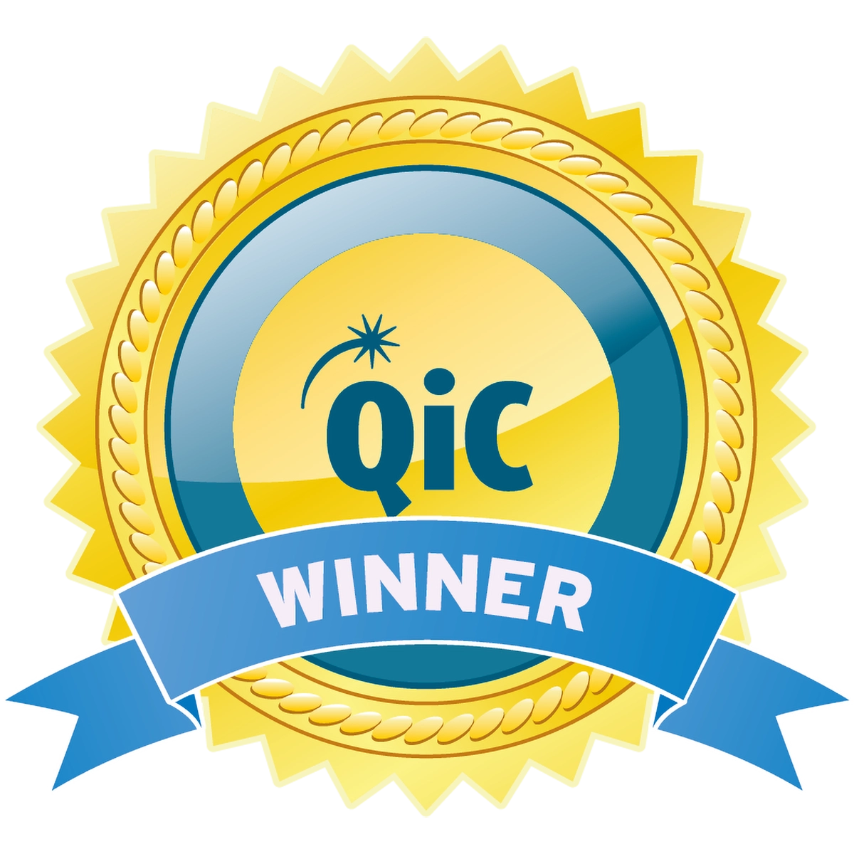 qic winner rosette